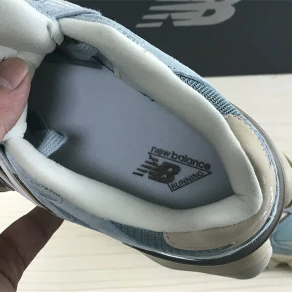 New Balance 9060 Mens Sneakers in Blue Haze and Beige - Picture 7 of 15